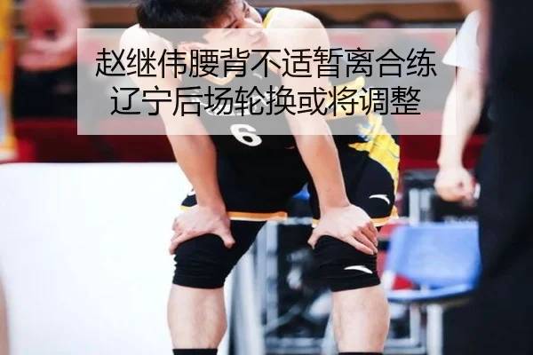 赵继伟腰背不适暂离合练 辽宁后场轮换或将调整